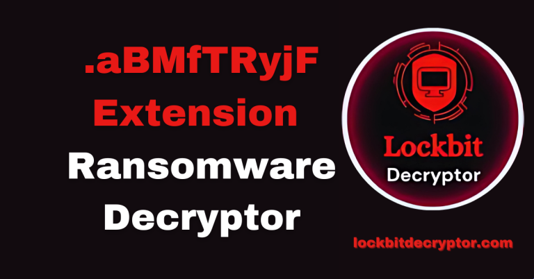 .aBMfTRyjF Ransomware