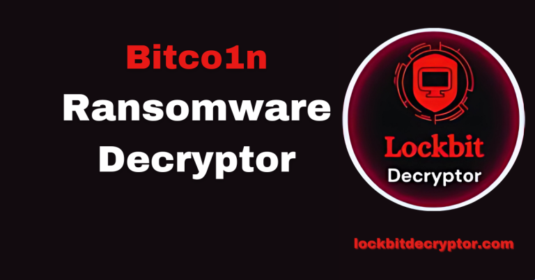Bitco1n Ransomware
