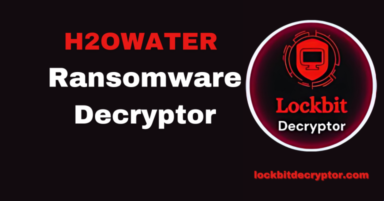 H2OWATER Ransomware