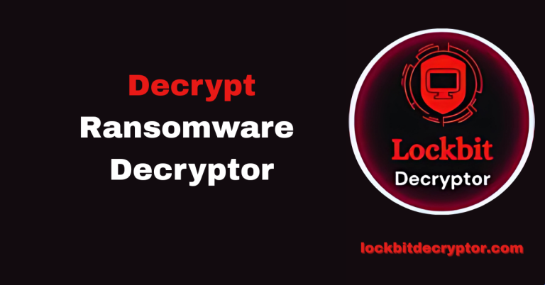 Decrypt ransomware