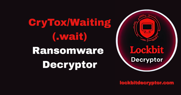 CryTox/Waiting (.wait) Ransomware