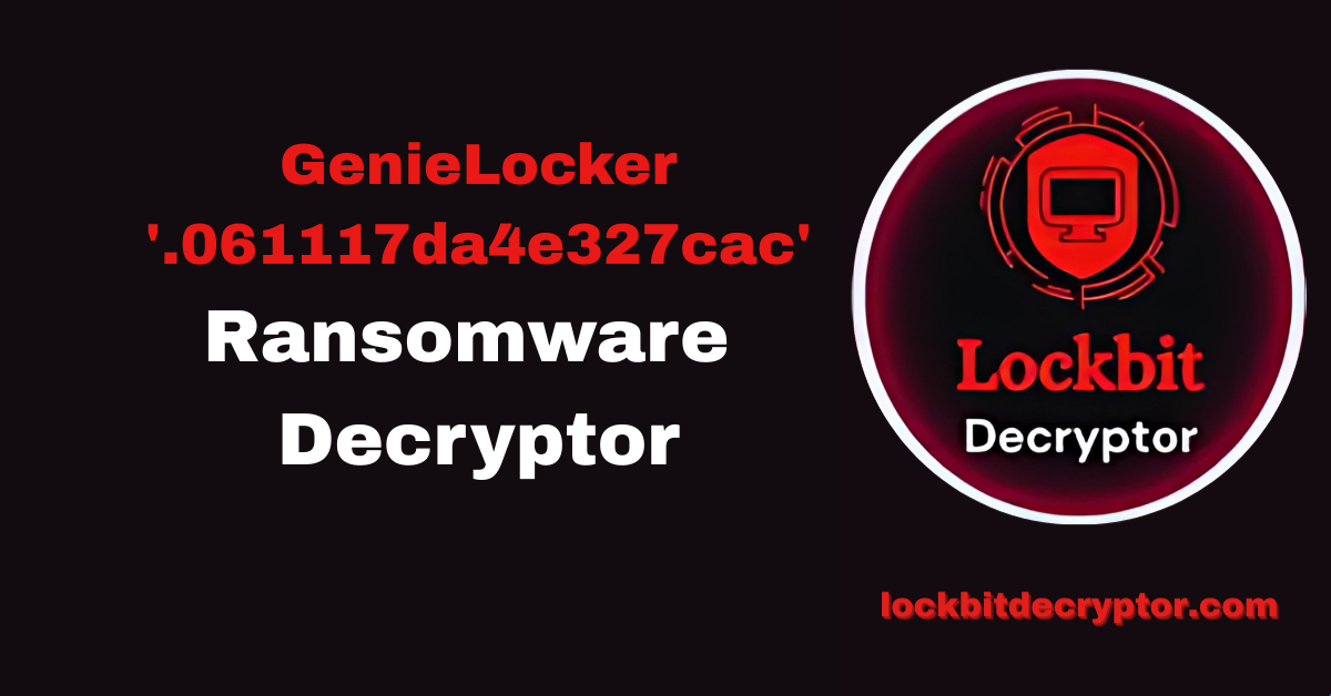 GenieLocker Ransomware
